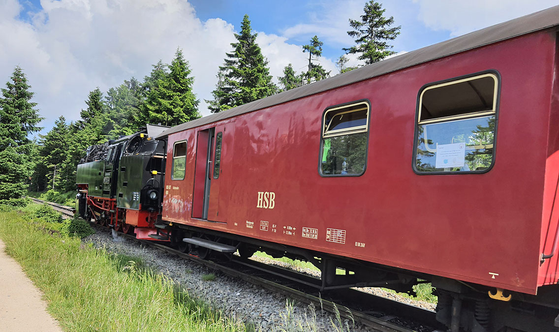 Brockenbahn HSB Nationalpark Harz Webseite